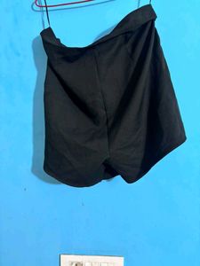 Chic Black Mini Skort from newme