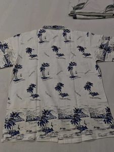 Men's Tropical Shirt and Shorts Set