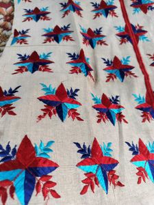 Embroidered Katha Stich Pure cotton Kurta❤️💙