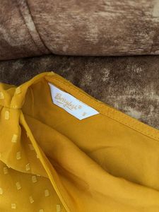 Stylish Mustard One-Shoulder Dress