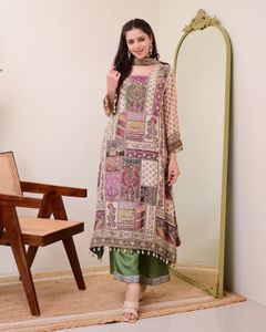 Beautiful Embellished Anarkali