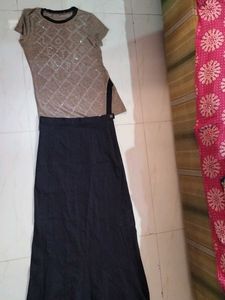Stylish Skirt and Top Set