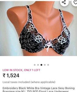 Very Beautiful Net Sexy Bra