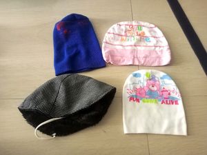 Winter 4 Little Baby Caps 6-9 Month