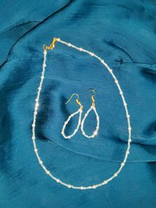 sky blue necklace