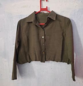 CROPPED SHIRT