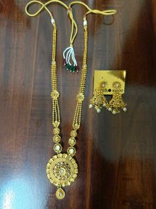 At just 799🔥Gold Tone Jewellery Combo | 2 Necklac