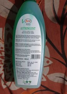 Ayur Herbals Astringent with Aloe Vera