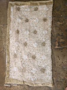 Embroidered Dupatta with Sequins