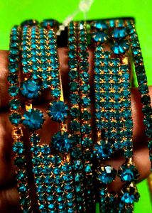 Blue Stone Bangles