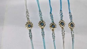 Evil Eye Rakhis Set combo of 7 piece
