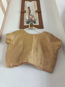 Gold Brocade Blouse