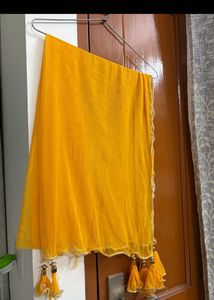 Yellow Embroidered Kurta Set