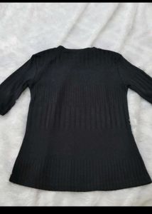 Black basic top