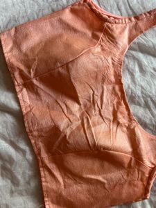 Elegant Pink Silk Blouse