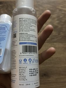 Plum and Moody Face toner