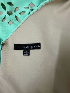 Chic Mint Cut-Out Dress