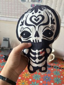 Day of the Dead Skull Plush Toy