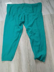 Teal Pleated Patala Pant
