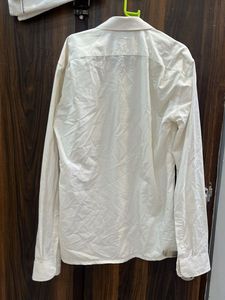 Men's White Button-Down Shirt 38 size