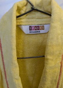 SPACES Yellow Bath Robe Towel