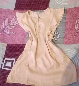 Chic Pink Flutter Sleeve Top