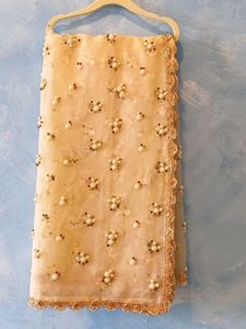 Embellished Net Dupatta