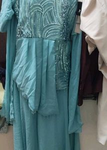 Stunning Sequin Embellished Ethnic Gown