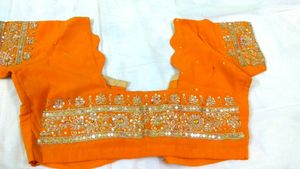 Zordasi Work Saree With Blouse