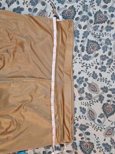 2XL Size Golden Silky Pallazo