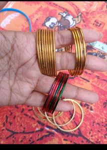 Set of Sparkling Multicolored Bangles