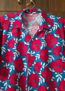 Blue Casual Shirt