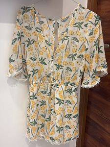 Flowy Floral Romper
