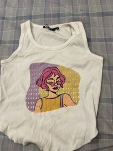 Graphic Print Tank Top