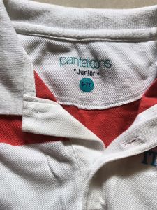 Pantaloons Red And White Boy's Full Sleeve Tshirt