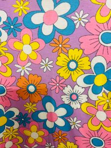 Retro Floral Crop Top