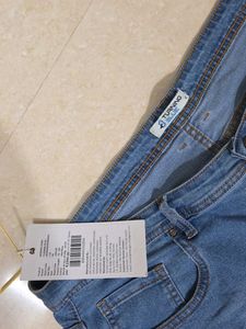 Wide Leg Denim Jeans