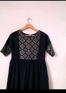 Navy blue janaysa brand kurti