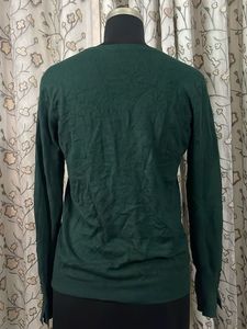 Classic Green Long Sleeve Sweater