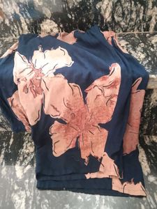 Stylish Floral Print Kurta with Plazoo