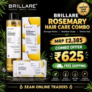 Unused Brillare Rosemary Hair Care Set