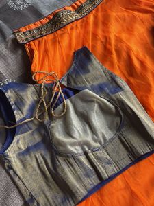 Vibrant Orange Lehenga Choli