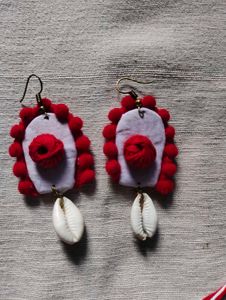 Handmade Ethnic Necklace &amp; Earrings Set