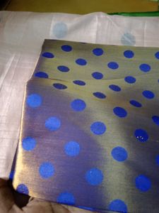 silk blouse Material gold shade