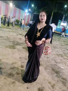 😱Model Trending Beautiful Black Saree 💕