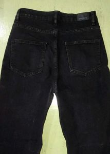 Zudio Black Flared Jeans