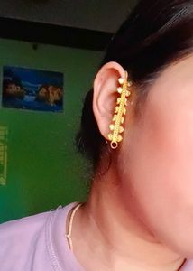 🔥SALE🔥Gold Plated Ear Chain