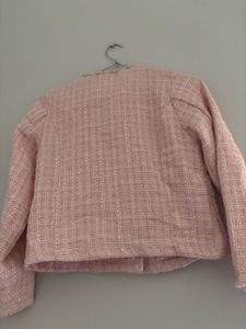 Pink Tweed Jacket