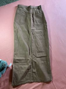 WESTSIDE Brown denim skirt