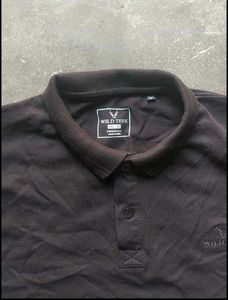 Men's Black Polo T-Shirt